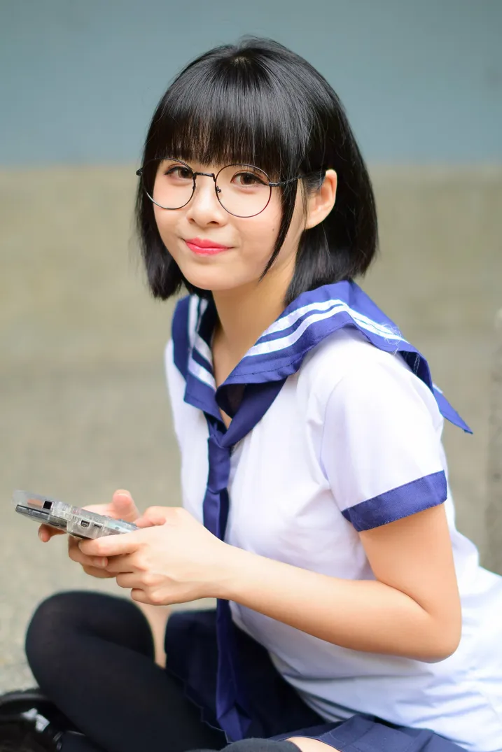 [Mzsock] NO.171 Hailin student uniform street photography#[73P]-61